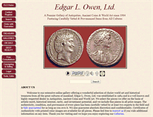 Tablet Screenshot of edgarlowen.com